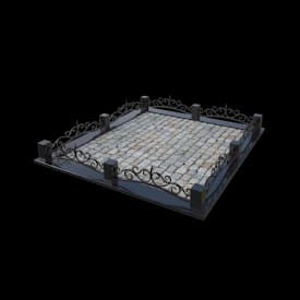 Ограда кованная ОК-9 — Кованные