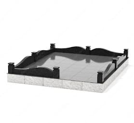 Ограда гранитная ОГ-26 — Гранитные