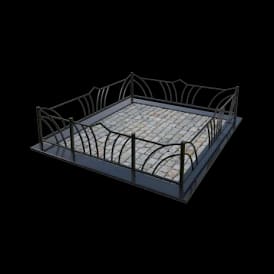 Ограда металлическая ОМ-15 — Металлические