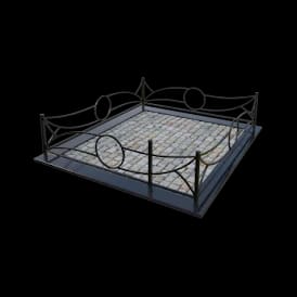 Ограда металлическая ОМ-25 — Металлические