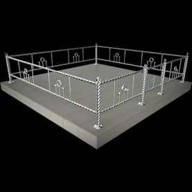 Ограда нержавейка ОН-6 — Нержавейка