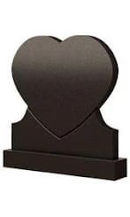 Стела вертикальная с сердцем СВС-17 — Сердца