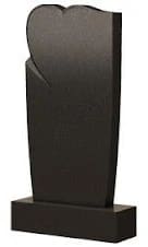 Стела вертикальная с сердцем СВС-4 — Сердца