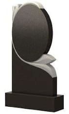 ,Стела вертикальная с овалом СВО - 3 — С овалами