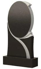 ,Стела вертикальная с овалом СВО - 7 — С овалами