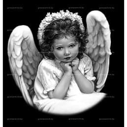 Гравировка ангелы №22