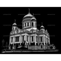 Гравировка церковная тематика №16