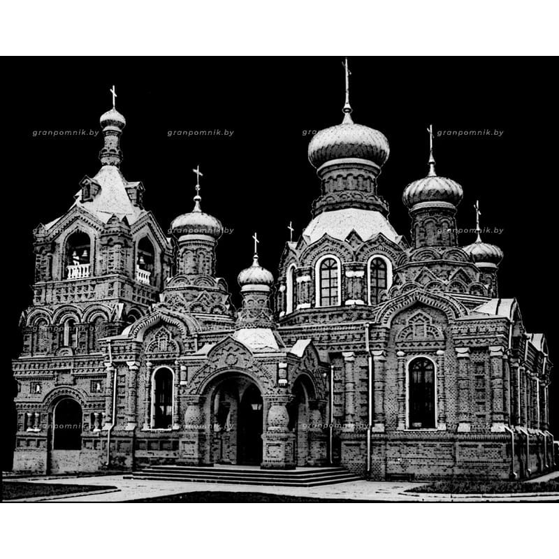 Гравировка Церкви 006
