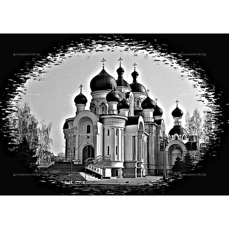 Гравировка Церкви 009