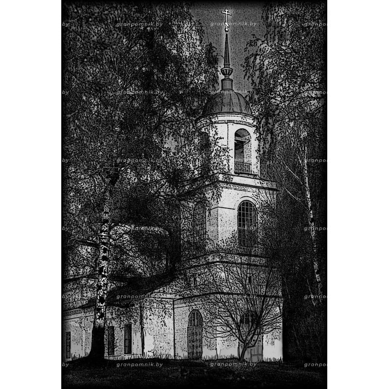 Гравировка Церкви 022