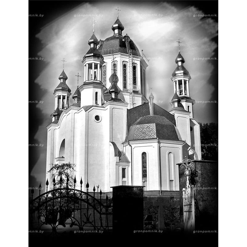 Гравировка Церкви 024