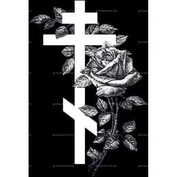 Гравировка крест №18