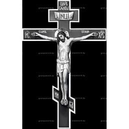 Гравировка крест №19