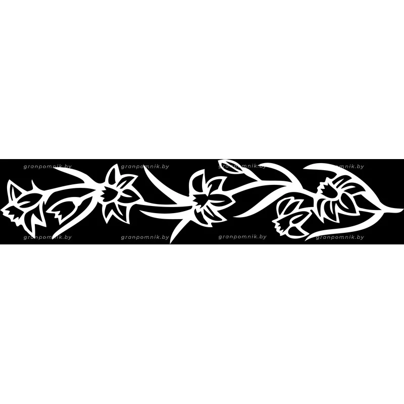 Гравировка Орнаменты бордюры 008