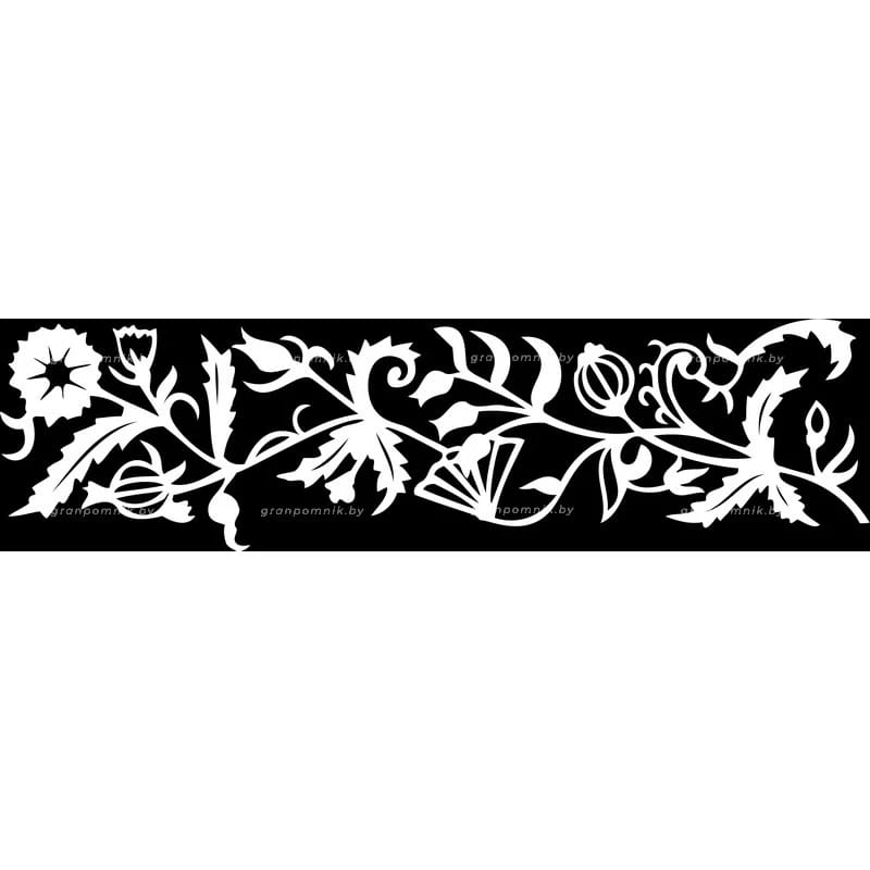 Гравировка Орнаменты бордюры 012