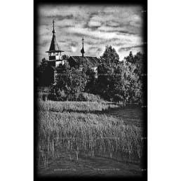 Гравировка пейзаж №24