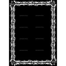 Гравировка рамки №16