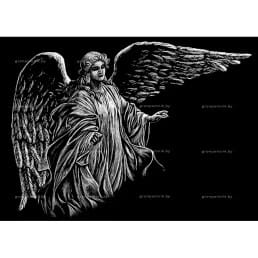 Гравировка ангелы №15