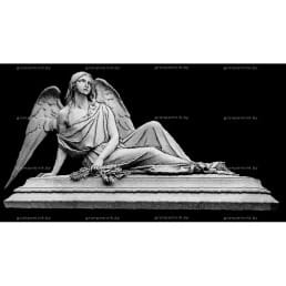 Гравировка ангелы №7