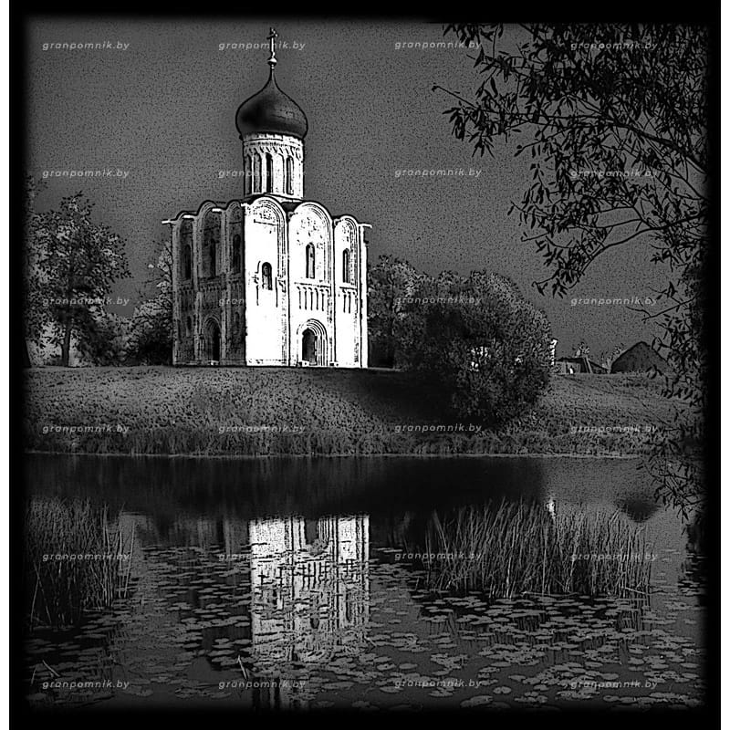 Гравировка Церкви 002