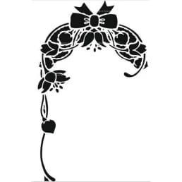 Гравировка цветы №21