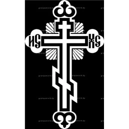 Гравировка крест №15