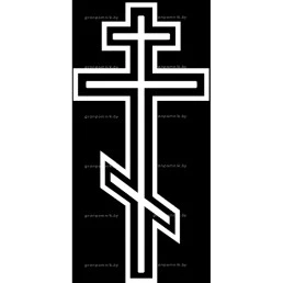 Гравировка крест №4