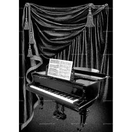 Гравировка музыкальный инструмент №6