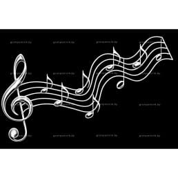 Гравировка музыкальный инструмент №7