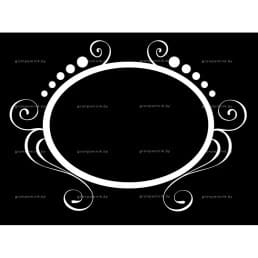 Гравировка овал под керамику №1