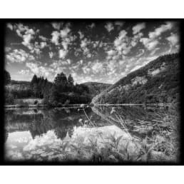 Гравировка пейзаж №1