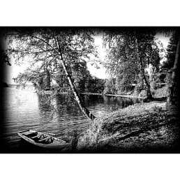 Гравировка пейзаж №8