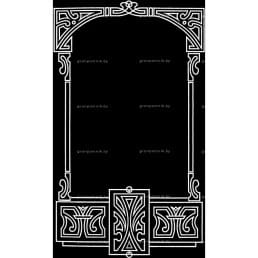 Гравировка рамки №21