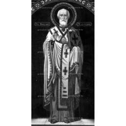 Гравировка религиозный сюжет №19