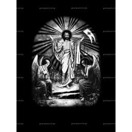 Гравировка религиозный сюжет №2