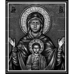 Гравировка религиозный сюжет №24