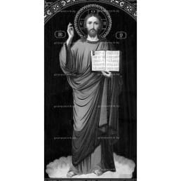 Гравировка религиозный сюжет №3