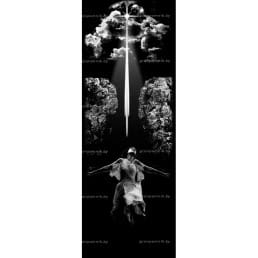 Гравировка религиозный сюжет №5