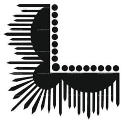 Гравировка уголки №14