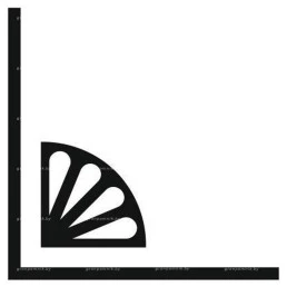 Гравировка уголки №17