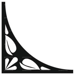 Гравировка уголки №9