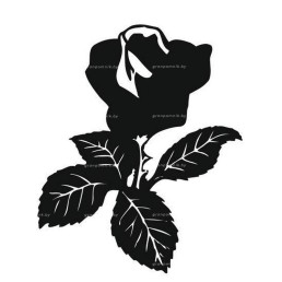 Гравировка цветы №24