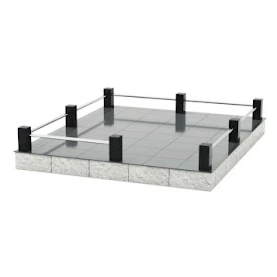 Орада гранитная ОГ-6 (Столбики) — Гранитные