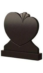 Стела вертикальная с сердцем СВС-21 — Сердца