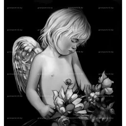 Гравировка ангелы №16