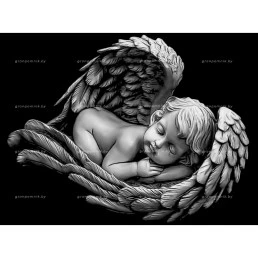 Гравировка ангелы №18