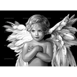 Гравировка ангелы №20
