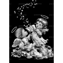 Гравировка ангелы №8