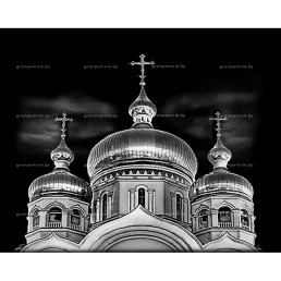 Гравировка церковная тематика №17