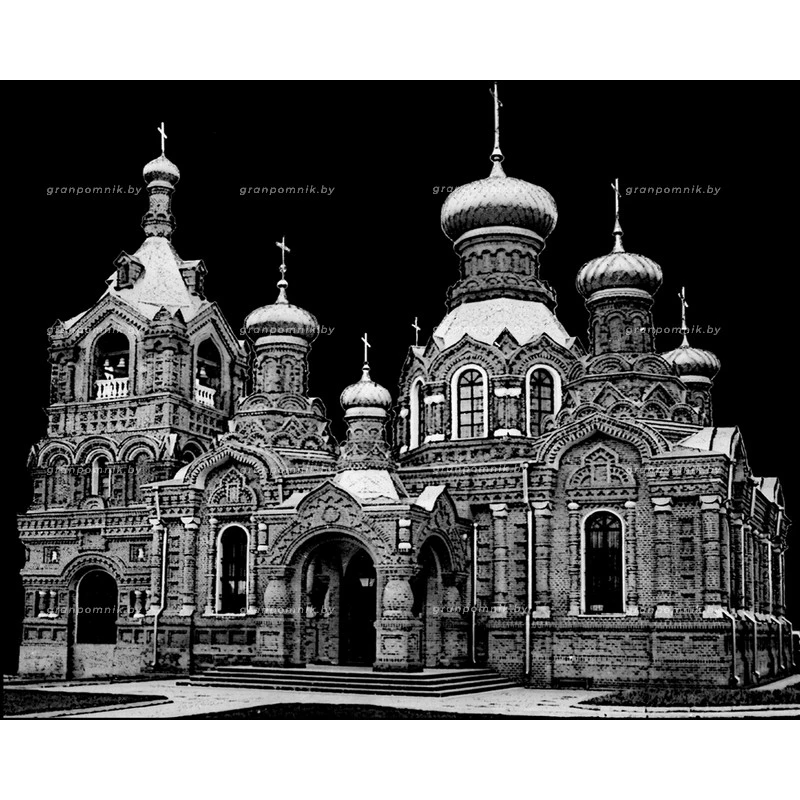 Гравировка Церкви 006